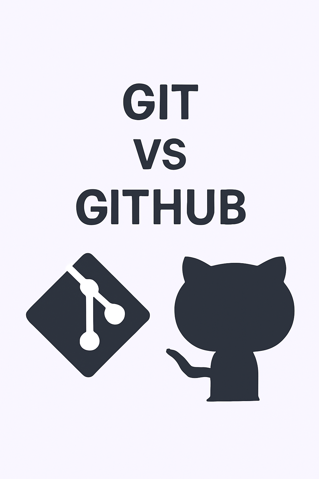 Git vs GitHub | Software.Land