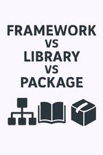 Framework vs Library vs Package