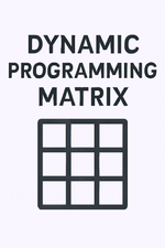 Dynamic Programming Matrix