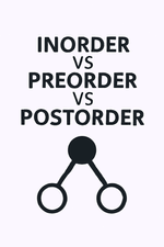 InOrder vs PreOrder vs PostOrder
